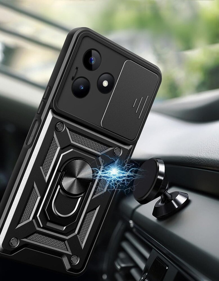Pouzdro pro Realme C63, CamShield Slide, černé