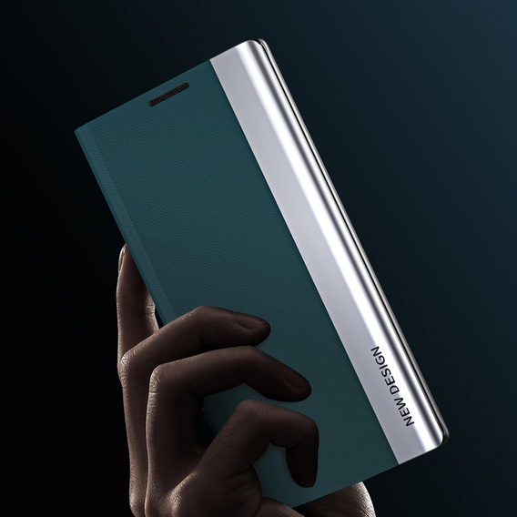 Klopové pouzdro pro Xiaomi Redmi 13C / Poco C65, Side Magnetic, zelené