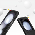 Pancéřované pouzdro pro Samsung Galaxy Z Flip7 FE / Z Flip6, Armor Shockproof, černé
