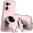 Pouzdro pro Oppo Reno 13, Astronaut, růžové