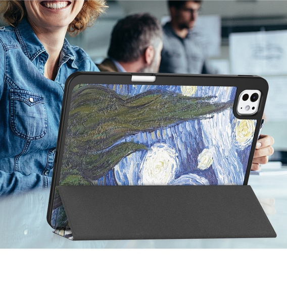 Pouzdro pro iPad Pro 11 2024, Smartcase, oil painting