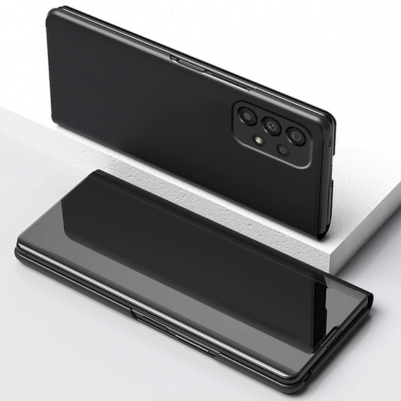 Pouzdro pro Samsung Galaxy A53 5G, Clear View, černé