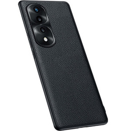 Kožené pouzdro pro Honor 70 5G, leather hybrid, černé