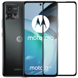 3D tvrzené sklo pro Motorola Moto G72, černé