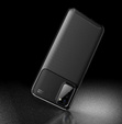 Pouzdro pro Samsung Galaxy A03s, Carbon Gel, černé