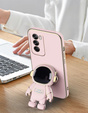 Pouzdro pro Oppo Reno 12 Pro, Astronaut, růžové