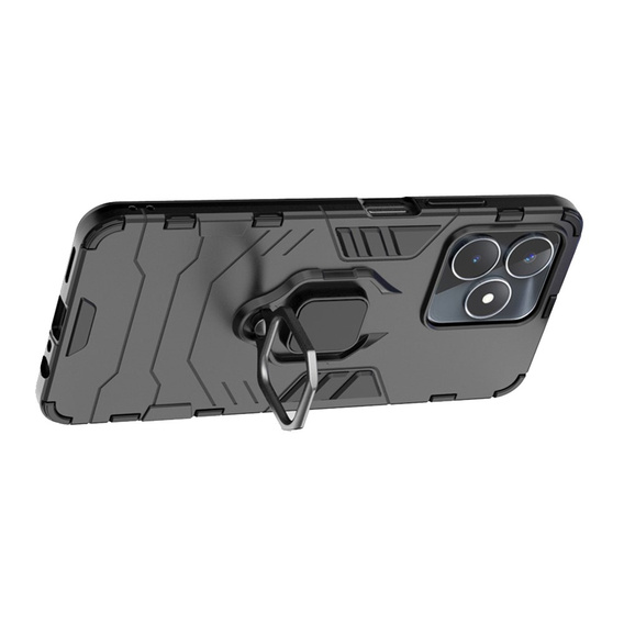 Pouzdro pro Realme C51, Kickstand Ring, černé