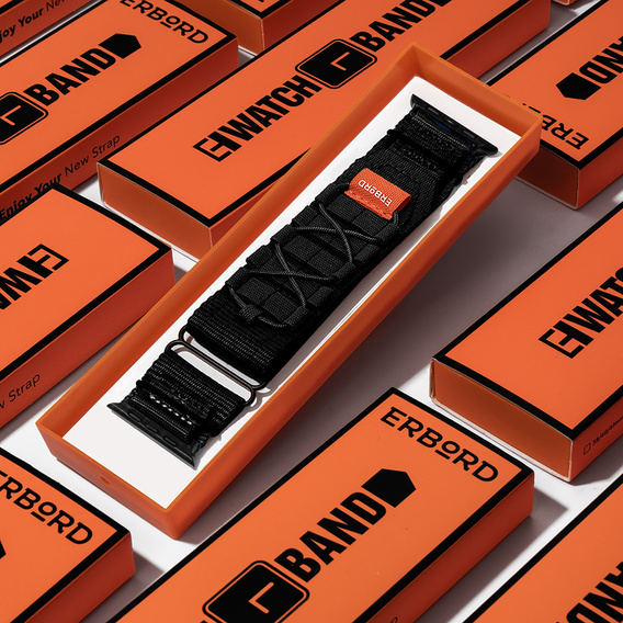 Nylonový řemínek ERBORD Runner pro Apple Watch 1/2/3/4/5/6/7/8/9/SE/ULTRA/ULTRA 2 42/44/45/49MM