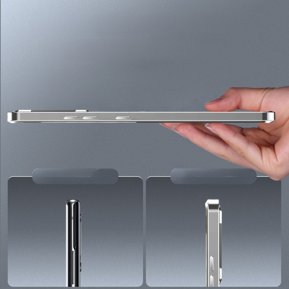 Ochranné pouzdro na fotoaparát pro Samsung Galaxy Note 10+ Plus, CamShield MagSafe, průhledná / stříbrná