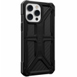 Pouzdro Urban Armor Gear pro iPhone 14 Pro Max, Monarch, carbon černé