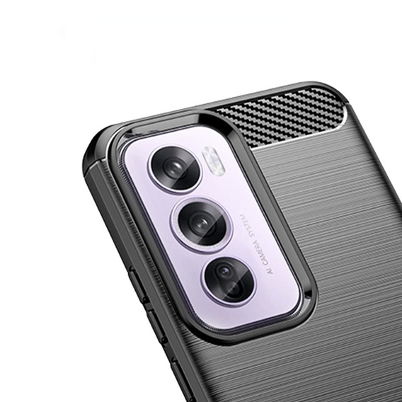 Pouzdro pro Oppo Reno 12 Pro, Carbon, černé