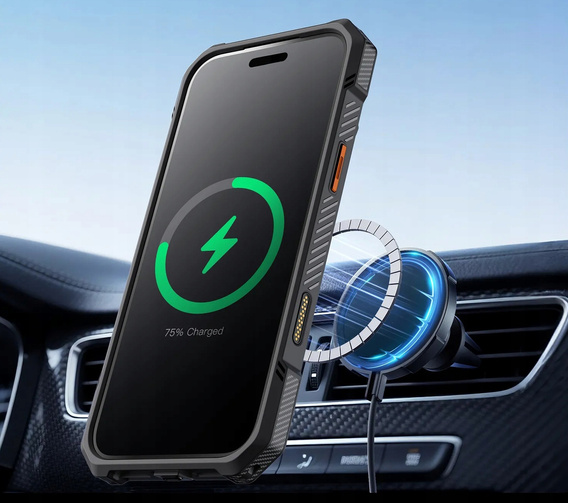 Pouzdro Supcase Unicorn Beetle Grip Mag s kroužkem MagSafe pro iPhone 17 Pro