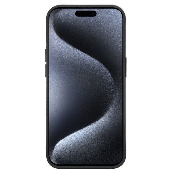 Pouzdro pro iPhone 15 Pro, Silicone Lite, černé