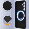 Pouzdro pro Samsung Galaxy S24 FE, Silicone MagSafe, černé