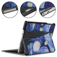 Pouzdro pro Microsoft Surface Go 3/Go 2/Go, Smartcase, painted pattern