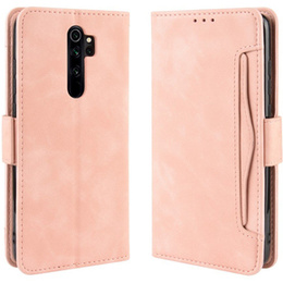 Klopové pouzdro pro Xiaomi Redmi Note 8 Pro, Card Slot, růžové