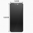 Soukromé tvrzené sklo pro iPhone 17 Pro Max
