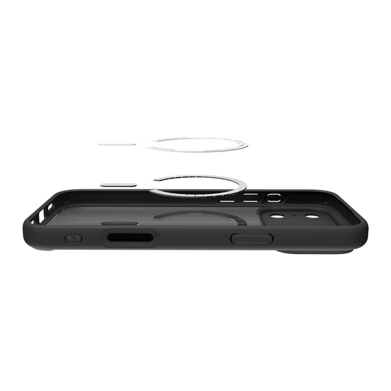 Spigen Ultra Hybrid MagSafe pouzdro pro iPhone 17 Pro Max, Frost Black