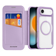 Dux Ducis pouzdro pro iPhone Air, Skin X Pro, s klopou, pro MagSafe, fialové