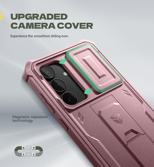 Pouzdro Dexnor Full Body (Two Frames) pro Samsung Galaxy S25 FE