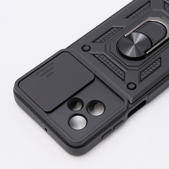 Pouzdro pro Motorola Moto G54 5G, CamShield Slide, černé