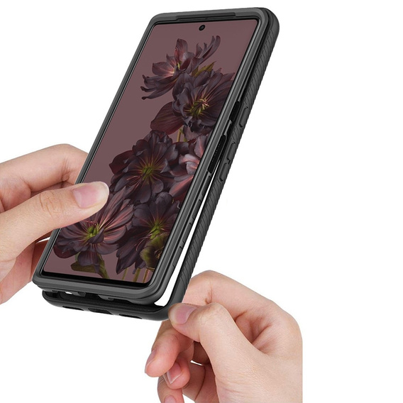 Pouzdro pro Google Pixel 8 Pro, Shockproof, s fólií, černé