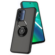 Pouzdro pro Motorola Moto G200 5G, Frosted Ring, modré