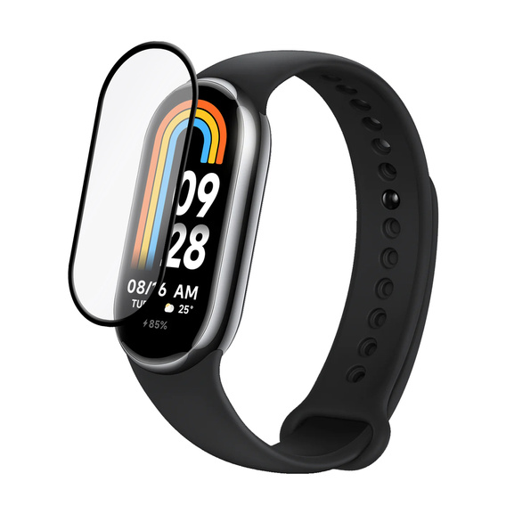 2x hybridní sklo ERBORD pro Xiaomi Smart Band 10 / 9 / 8