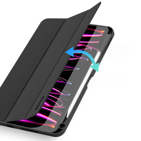 Pouzdro pro iPad Pro 13" 2024, Dux Ducis Domo, černé