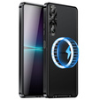 Ochranné pouzdro na fotoaparát pro Sony Xperia 1 V, CamShield MagSafe, transparentní / černé