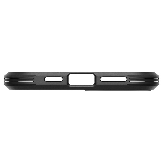 Pouzdro Spigen pro iPhone 15, Tough Armor Mag MagSafe, černé + 9H tvrzené sklo