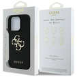 Pouzdro GUESS Grained Big 4G and Classic Logo pro iPhone 16 Pro