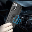 Pancéřové pouzdro pro Xiaomi Redmi Note 10 Pro, Nox Case Ring, černé