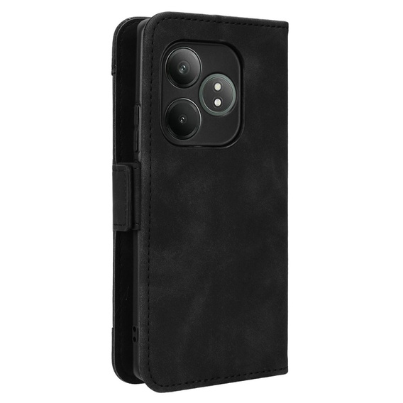 Klopové pouzdro pro Realme GT 6 / 6T, Card Slot, černé