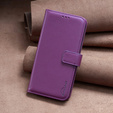 Klopové pouzdro pro Samsung Galaxy A55 5G,BINFEN Wallet, fialové