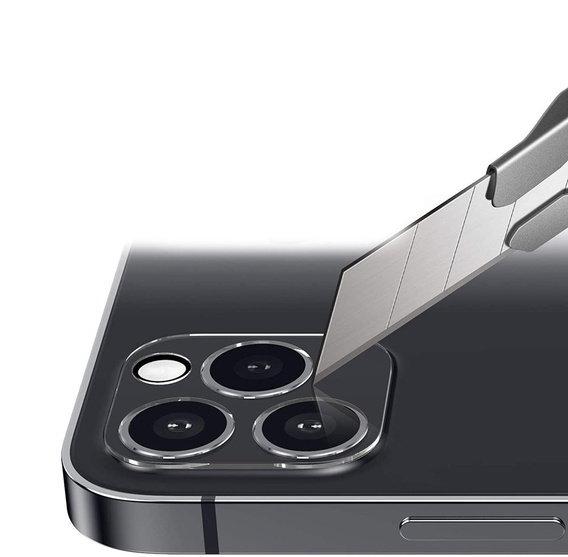Tvrzené sklo na fotoaparát pro iPhone 12 Pro Max, průhledné