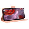 Klopové pouzdro pro Google Pixel 9A, Card Slot, růžové