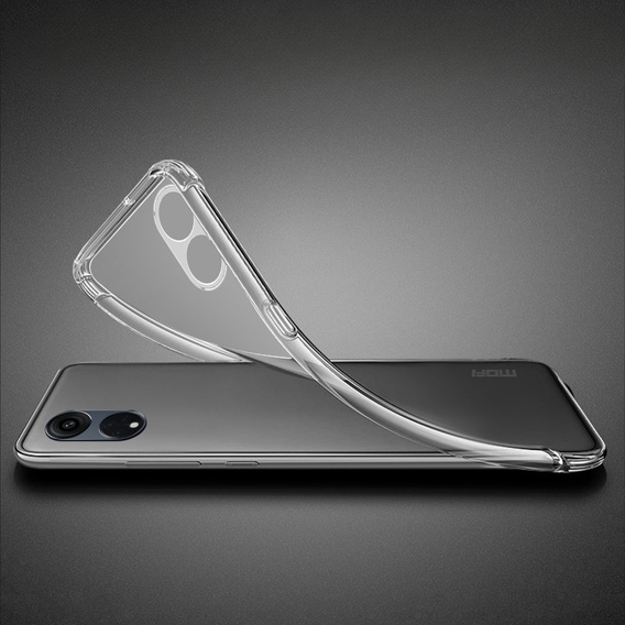Pouzdro MOFI pro Oppo Reno8 T 4G, tenké, průhledné