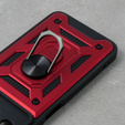 Pouzdro pro Xiaomi Redmi 12, CamShield Slide, červené