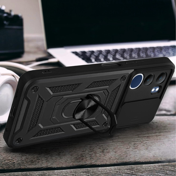 Pouzdro pro Vivo Y19s, CamShield Slide, černé