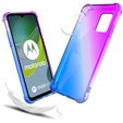Pouzdro pro Motorola Moto E13, Gradient Dropproof, Fialová / modrá