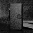 Flipové pouzdro pro Realme Note 70T 4G, Wallet Rhombus, černé
