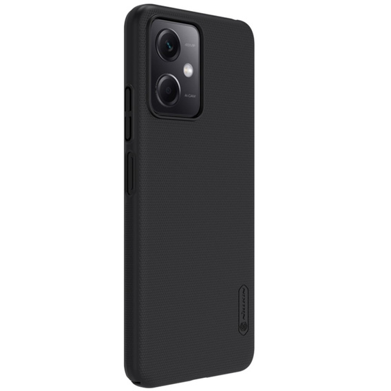 Pouzdro NILLKIN pro Xiaomi Redmi Note 12 5G / POCO X5 5G, Super Frosted Shield Case, černé