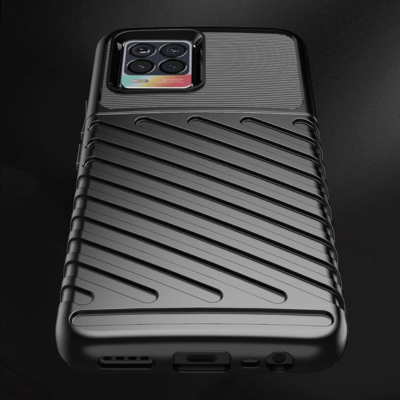 Pouzdro pro Realme 8/8 Pro, Thunder, černé