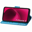 Klopové pouzdro pro T Phone 3 5G, Butterfly, modré
