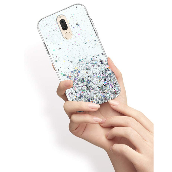 Pouzdro pro Huawei Mate 10 Lite, Glittery, průhledné