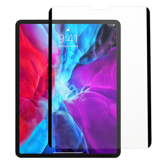 Ochranná fólie PVC Paper feel pro iPad Pro 12.9" 2022/2021/2020 (6/5/4 gen.), černé