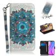 Klopové pouzdro pro Xiaomi Redmi 9, Wallet, Mandala Flower