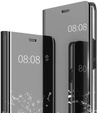 Pouzdro pro LG K61, Clear View, černé