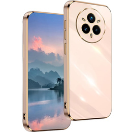 Pouzdro pro Realme 14 Pro+ 5G, Glamour CamShield, růžové rose gold